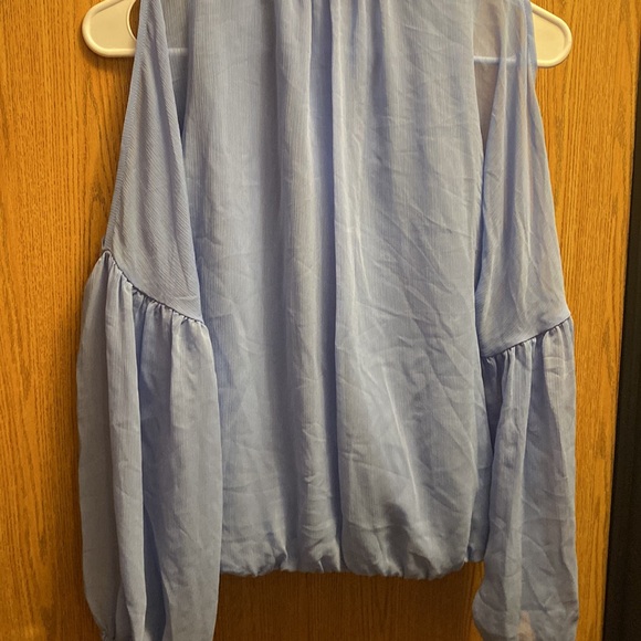 NWOT INC international concepts cold shoulder blouse - Picture 7 of 7